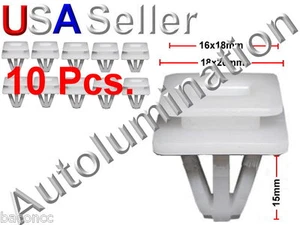 Honda Acura Rocker Panel Moulding Body Bumper Skirt Clip 91504-SP1-003 Accord  - Picture 1 of 1