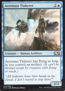 AERONAUT TINKER 043/269 CORE SET 2015 M15 MTG MAGIC QUASI NUOVO - Foto 1 di 1