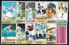 1979 OPC O PEE CHEE TOPPS MLB BASEBALL CARD 126-250 SEE LIST