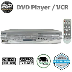 Sylvania DVC840G DVD VCR Combo Player VHS Hi-Fi Stereo Progressive Scan - Picture 1 of 9