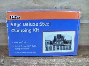 H&HIP (58) STCK DELUXE STAHL KLEMMSET BRANDNEU IN BOX PASST ALLEN BRIDGEPORTS - Bild 1 von 9