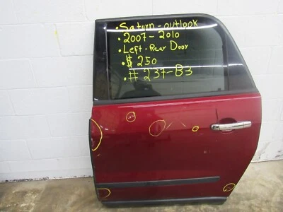2007-2008-2009-2010 SATURN OUTLOOK LEFT REAR DOOR Foto 1 de 4