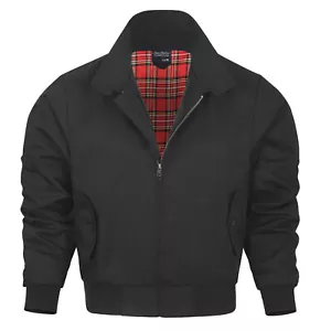 Chaqueta de otoño vieja escuela Canterbury blusa chaqueta inglesa forro a cuadros XS-4XL DE - Imagen 1 de 47
