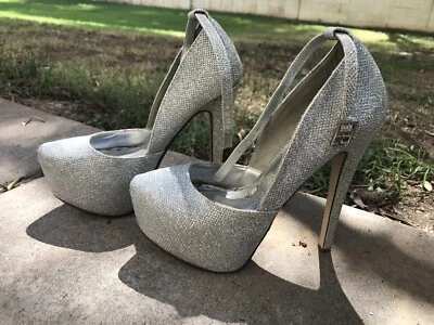 Женщин лодыжки ремень заглянуть носок туфли на высоком каблуке платформе свадебное платье насос туфли - Изображение 1 из 4