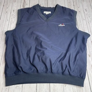 Grand Slam St Andrews Golf Club Sleeveless Polyester Vest Mens XL Navy Blue - Picture 1 of 8
