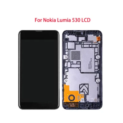 4.0" For Nokia Lumia 530 RM-1017 LCD Display Touch Screen Digitizer With Frame - Image 1 of 4