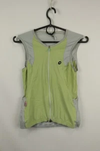 Assos Green/Gray Polyamide Sleeveless Full Zipper Cycling Vest L - Picture 1 of 18