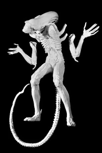 1993 Authentic Takeya 18” Kit of H.R. Giger Big Chap Alien - Picture 1 of 12