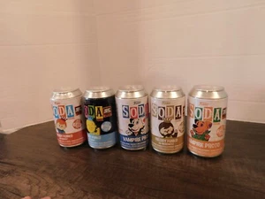 FUNKO Heavy Metal Lot of 5 Sodas NEW! Chucky, Spirit,Vampire Proto, Warewolf - Picture 1 of 2