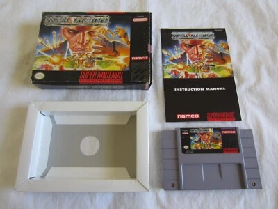 Metal Marines (SNES) Super Nintendo CIB Complete Box Namco 1993 RARE #2 - Image 1 of 4