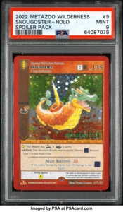 💎🧨 2022 Metazoo Wilderness SNOLIGOSTER Spoiler Pack-HOLO PSA 9🌲🦋🐲 PROMO - Imagen 1 de 6