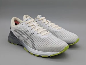 Asics DynaFlyte 2 Men's Athletic Shoes Sneakers White Gray Gel T7DON Size 10.5 - Picture 1 of 10