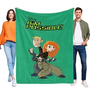 Kim Possible Throw Blanket for Kids Boys Girls All Season Soft Flannel - Picture 1 of 7