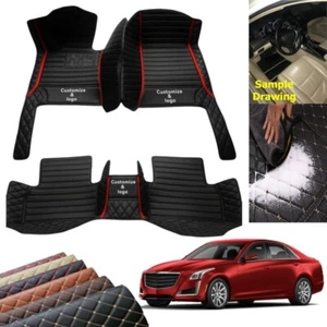For Volvo All Series Waterproof Car Floorliner Mats Carpets Custom Leather Pads - Imagen 1 de 30