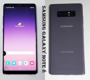 Samsung Galaxy Note8 SM-N950U - 64GB - Orchid Gray (AT&T) Smartphone Fast Ship - Picture 1 of 11
