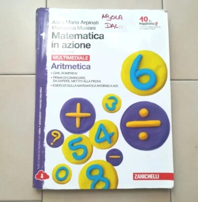 MATEMATICA IN AZIONE ARITMETICA EDITORE ZANICHELLI LIBRO SCUOLA - Immagine 1 di 4