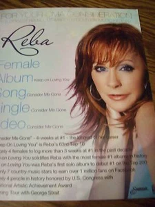 Reba McEntire 2010 CMA Voter Request Photo Card - Picture 1 of 1