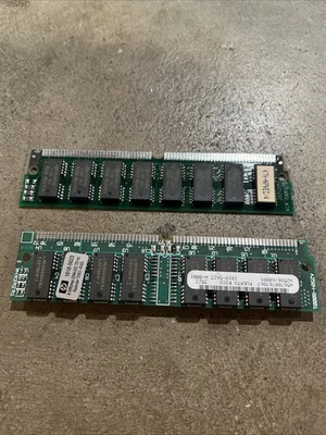 4MB Hp 1818-5624 Modules 72-Pin SIMM RAM & 16MB KTH-NPVEC/4 6256 9529 ktm2001042 - Image 1 of 2