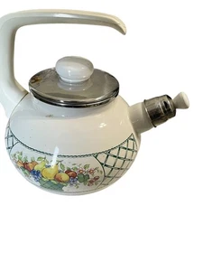 Villeroy and Boch "Basket" Design Tea Kettle Made In Germany, Rare - Picture 1 of 8