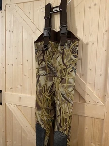 Redhead Bone Dry Waders Men’s Sz.9  1200g Thins. Adv. Wetlands Camo Boots Used - Picture 1 of 9