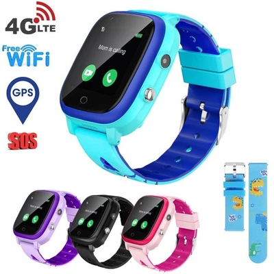 4G Wifi Anti-verlorene Kinder Smartwatch Telefon Kamera Videoanruf SOS GPS - Bild 1 von 4