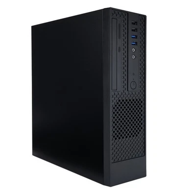 In-Win CK709.FF300TB3 9L S.F.F. Slim Chassis 3.5 2.5 HDD USB mATX mITX BK - Image 1 of 3