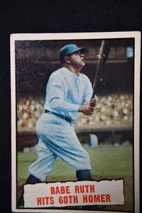 1961 Topps - Baseball Thrills Babe Ruth #401 - Picture 1 of 2