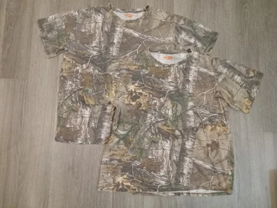 Lote de 2 camisetas ganadoras del juego para hombre 2XL manga corta camuflaje cuello redondo caza B28 Foto 1 de 2