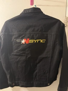 2000 Rare NSYNC Tour Light Up Denim Jacket Justin Timberlake Adult Large - Bild 1 von 8