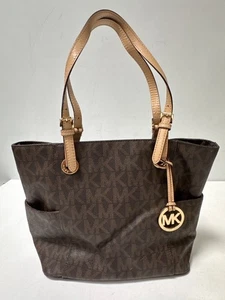 Michael Kors Tasche Shopper braun groß - Bild 1 von 15
