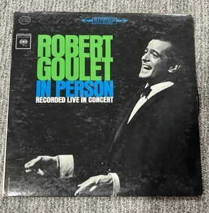 J3-28 ROBERT GOULET In Person ... RECORDED LIVE IN CONCERT ... C 10593 - Bild 1 von 2