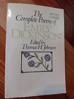 The Complete Poems of Emily Dickinson 1960 Paperback Edited by Thomas H. Johnson Foto 1 de 4