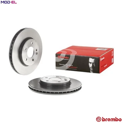 2x BRAKE DISC 09.6845.11 FOR MERCEDES-BENZ C-CLASS/Break/T-Model CLK SLK 2.1L - Image 1 of 4
