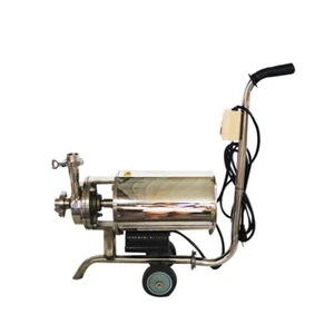 TECHTONGDA 3T/H Portable Stainless Steel Centrifugal Pump for Beverage Transfer - Picture 1 of 12