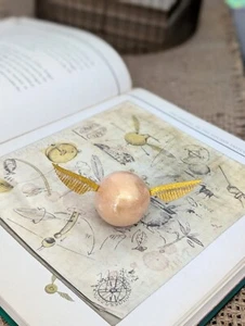 Golden Wings Snitch Bath Bomb Harry Potter Inspired Fun Gift! - Picture 1 of 5