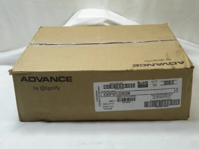Advance LED Driver Ballasts, ICN-2P16-TLED-N35-M,  ICN-2P16-TLED-N, Lot of 30 - Image 1 of 4