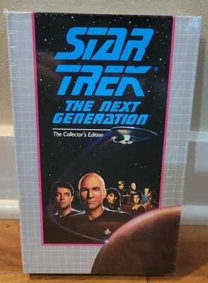 *NEW* 1992 VHS Star Trek Next Generation, The Collector's Edition! - Image 1 of 2