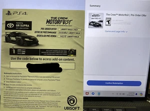 The Crew Motorfest Liberty Walk Pack (PlayStation 4) - Picture 1 of 1