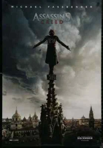 ASSASSIN'S CREED Movie One Sheet Poster Pre-owned - Picture 1 of 1