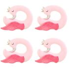 4 Count Neck Travel Flamingo Cervical for Stomach Sleeping