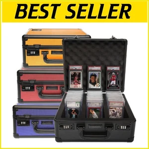 Versatile Graded Card Storage Box - Water-Resistant with 3 Rows for Easy Access - Picture 1 of 11