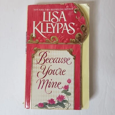 Because You're Mine By Lisa Kleypas Paperback Book Stepback 1997 1st Ed Romance  Foto 1 de 4