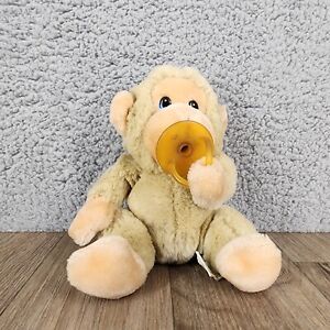 RUSS Berrie Baby Chee Chee Vintage Monkey 8 Inch Plush Stuffed Animal Pacifier