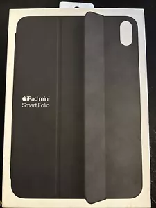 Genuine Original Apple Smart Folio For Apple iPad mini 6th Gen - Black MM6G3ZE/A - Picture 1 of 2