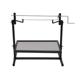 StanSport Rotisserie and Spit Camp Grill 2-Removable Steel Arm+Adjustable Height