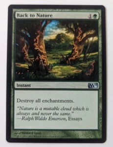 Back to Nature, Magic 2011, M11, The Gathering, MTG - Picture 1 of 2