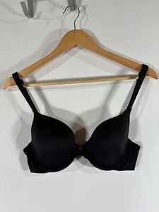 Victoria’s Secret 32C Lined Perfect Coverage Bra Black Discontinued - Picture 1 of 4