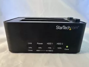 StarTech.com USB 3.0 SATA HDD/SSD dock - 1:1 duplicator, SATDOCK2REU3 - Picture 1 of 7