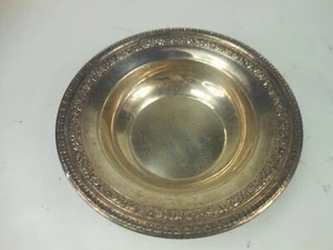 Reed & Barton Vintage Silver Plate Bel Air 1201 9 3/4” Bowl Vegetable Bowl Large - Picture 1 of 9