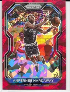 2020-21 Prizm Red Ice Prizm- Anfernee Hardaway Orlando Magic! - Picture 1 of 1